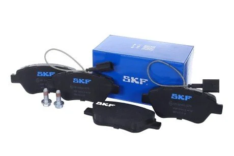 Колодки гальмівні (передні) Fiat Punto/Citroen Nemo/Peugeot Bipper 08- (Bosch) Q+ (з датчиками) SKF VKBP80173E