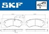 Колодки гальмівні (передні) Citroen Jumper/Fiat Ducato/Peugeot Boxer 06- R16 (+датчик) SKF VKBP80210E (фото 2)