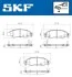 Колодки гальмівні (передні) Subaru Justy 03-/Opel Agila 00-07 SKF VKBP80223A (фото 2)