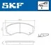 Колодки гальмівні (передні) Mitsubishi Grandis 04-11/Pajero II-IV 90-/Mazda E2000/2200 88-03 SKF VKBP80252A (фото 2)