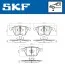 Колодки гальмівні (передні) Ford Focus/Mazda 3/Volvo C30/C70/S40/V50/Opel Vectra C 05-14/V40 12- SKF VKBP80272 (фото 2)