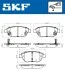 Колодки гальмівні (задні) Fiat 500L/Opel Corsa D 06- (Bosch) (з датчиками) SKF VKBP80280A (фото 2)