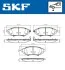 Колодки гальмівні (передні) Chevrolet Spark 1.0-1.2 i 10- (133x47) SKF VKBP80305A (фото 2)