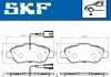 Колодки гальмівні (передні) Fiat Panda 03-/500/500C 07-/Ford Ka II 08-16 (+датчик) SKF VKBP80313E (фото 2)