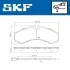 KLOCKI HAM PRZOD/TYL SKF VKBP80422E (фото 2)