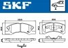 Колодки гальмівні (передні) Daihatsu Cuore 1.0 03-/Mitsubishi Mirage 1.0/1.2 12- SKF VKBP80490A (фото 2)