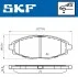 Колодки гальмівні (передні) Daewoo Lanos/Matiz 98- SKF VKBP80532 (фото 2)
