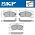 Колодки гальмівні (передні) Nissan Almera/Sunny 95-02 SKF VKBP80535A (фото 2)
