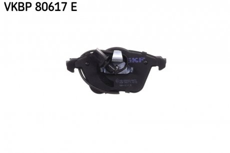 Колодки гальмівні (передні) Audi A4 03-09/A6/A8 03-11/Seat Exeo 08-13 (+датчики) SKF VKBP80617E