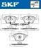 Колодки гальмівні (передні) Audi A4 03-09/A6/A8 03-11/Seat Exeo 08-13 (+датчики) SKF VKBP80617E (фото 6)