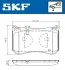 Колодки гальмівні (передні) MB E-class (W213/S213/C238)/ S-class (W222/C217) 13- SKF VKBP80631 (фото 2)