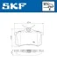 Колодки гальмівні (задні) Audi A4/A6/Skoda SuperB 01-09/Renault Clio 05-14/VW Golf/Passat 84-02 SKF VKBP90047 (фото 2)