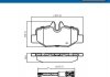 Колодки гальмівні (задні) MB Vito (W639) 03- SKF VKBP90060E (фото 2)