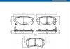 Колодки гальмівні (задні) Hyundai Creta/ix20/Sonata/Kia Ceed/Optima/Picanto 10- Q+ SKF VKBP90139A (фото 2)