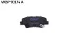 Колодки гальмівні (задні) Kia Ceed II/Rio III/Hyundai Accent/i20/i30/i40 10- (Akebono) Q+ SKF VKBP90174A (фото 1)