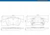 Колодки гальмівні (задні) Renault Laguna/Megane 01- (Teves) SKF VKBP90178 (фото 6)