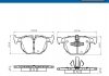 Колодки гальмівні (задні) BMW 3 (E90/E91/E92/E93) 04-13/X1 (E84) 09-15 SKF VKBP90372 (фото 2)