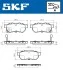 Колодки гальмівні (задні) Honda Jazz III/IV 02- SKF VKBP90381A (фото 2)