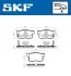 Колодки гальмівні (задні) Honda Accord IV/V/VI/VII 89-12/Civic VI/VII/VIII 94-/CR-V 01-07 SKF VKBP90397A (фото 2)