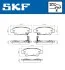 Колодки гальмівні (задні) Honda CR-V 06- (Bosch) SKF VKBP90439A (фото 2)