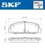KLOCKI HAM TYL SKF VKBP90587 (фото 2)