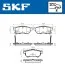 Колодки гальмівні (задні) Honda Civic 87-01 (Akebono) SKF VKBP90624A (фото 2)