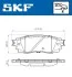 Колодки гальмівні (задні) Toyota Camry 17-/Rav4/Lexus ES/UX 18-/RX 15- SKF VKBP90630 (фото 2)