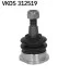SKF JEEP Шарова опора передн. GRAND CHEROKEE IV (WK, WK2) 3.0 CRD V6 4x4 11- VKDS 312519