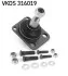 SKF RENAULT Шаровая опора верхняя лев./прав. 25,Espace 88- VKDS 316019