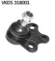 SKF  DB Шаровая опора передняя нижн.лев./прав. W169 04- VKDS 318001