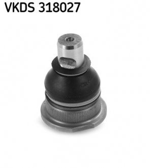 Опора кульова (передня/знизу) Renault Twingo/Smart Fortwo/Forfour 0.9TCe/1.0SCe 14- (d=18mm/38.3mm) SKF VKDS318027 (фото 1)