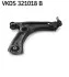Control/Trailing Arm, wheel suspension VKDS321018B