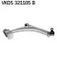 SKF VW Рычаг комплектный прав. Passat 05-, Tiguan 07- VKDS 321105 B