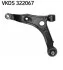 SKF PEUGEOT Рычаг передн.левый Boxer,Ducato 06- VKDS 322067