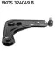 SKF FORD важіль передн.нижн.прав.Fiesta III,Furgon 89- VKDS 324049 B