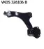 Control/Trailing Arm, wheel suspension SKF VKDS326106B (фото 1)