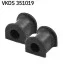 SKF VW Втулка переднего стабилизатора d=22mm T5 03- VKDS 351019