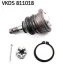 SKF TOYOTA Шаровая опора верхн.лев./прав.Fortuner 04-,Hilux 06- VKDS 811018
