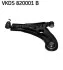 SKF CHEVROLET Рычаг передний левый Aveo 02- VKDS 820001 B