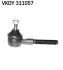SKF VW Наконечн. рул. тяги лев./пр. Passat,Polo, Audi 80 M14RHT VKDY 311057
