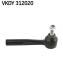 SKF FIAT наконечник рульової тяги прав .500X,Jeep Renegade 14- VKDY 312020
