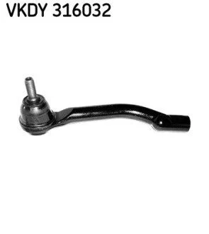 Наконечник кермовий NISSAN Qashqai J10, JJ10 SKF VKDY 316032