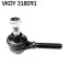 SKF DB Наконечник рул. тяги прав. (внутр.) M12*1,5 пр. рез. W201 -93 VKDY 318091
