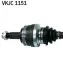 Піввісь SKF VKJC 1151 (фото 2)