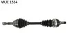 SKF OPEL Полуось левая Combo 01-, Corsa C 00- (без ABS) VKJC 1534