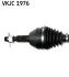 Приводний вал OPEL MERIVA B 1.4/1.4LPG 06.10-03.17 SKF VKJC1976 (фото 2)