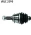 Полуось SKF VKJC 2599 (фото 2)