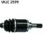 Полуось SKF VKJC 2599 (фото 3)