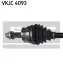 PрЭOЧ FIAT BRAVO II 1,4/1,9D LE. 991MM SKF VKJC4093 (фото 2)