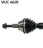 VW Полуось правая Golf V/VI/VII/Plus, Passat, Jetta, AUDI A3 03-, SKODA SKF VKJC 4628 (фото 2)
